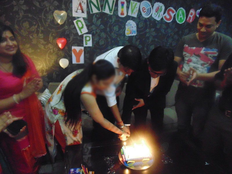 Cake Cutting Ceremony