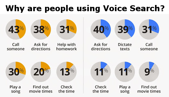 why are people using voice search