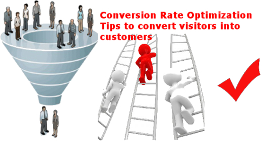 conversion rate optimization tips to convert website visitors into customers